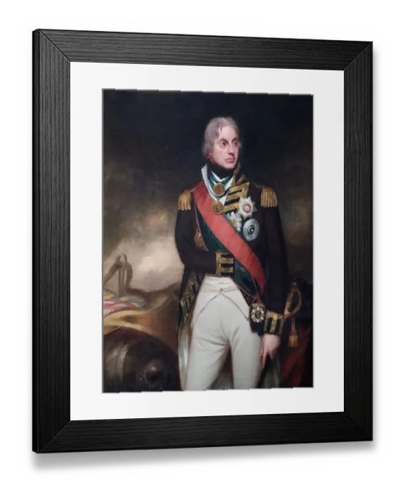 Framed Print : Horatio, Viscount Nelson N070501