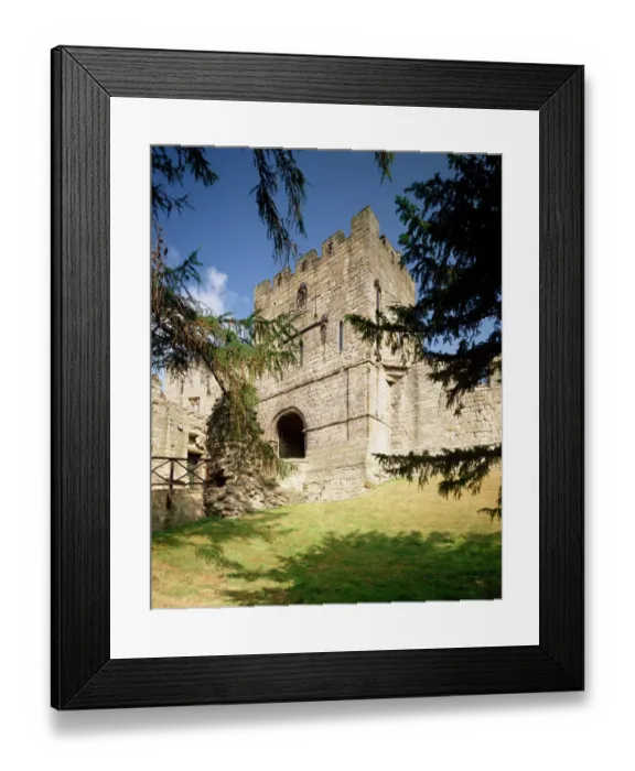 Framed Print : Prudhoe Castle J920472 Framed Print : Prudhoe Castle J920472
