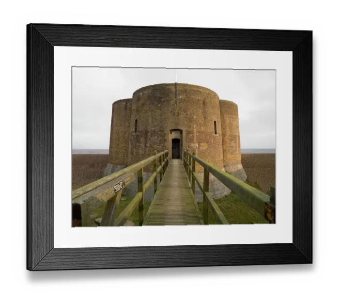 Framed Print : Martello Tower, Slaughden N071131 Framed Print : Martello Tower, Slaughden N071131