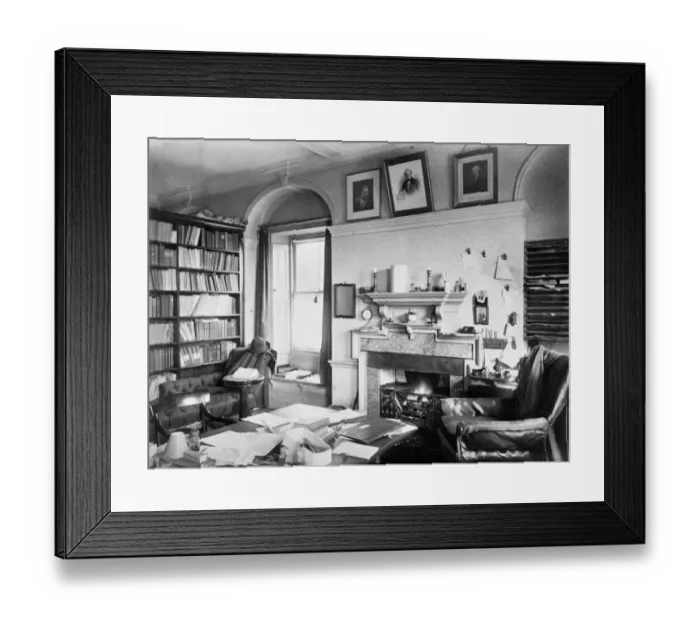 Framed Print : Darwins study N970005 Framed Print : Darwins study N970005