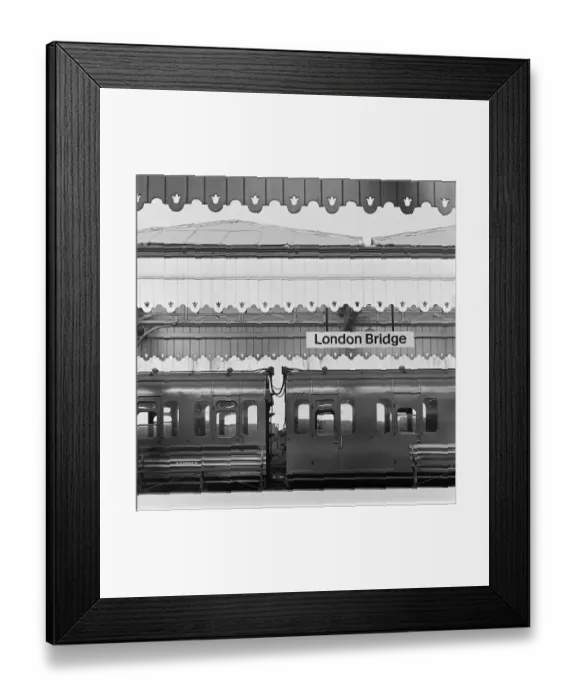 Framed Print : London Bridge Station a062719 Framed Print : London Bridge Station a062719