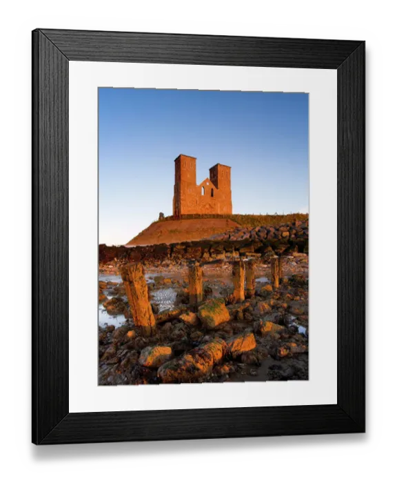 Framed Print : Reculver Towers N060972