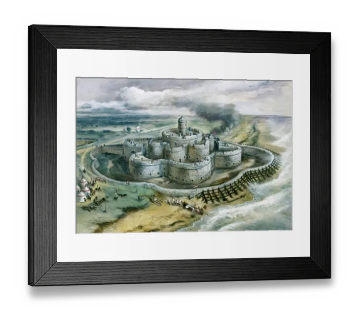 Framed Print : Deal Castle J940471 Framed Print : Deal Castle J940471