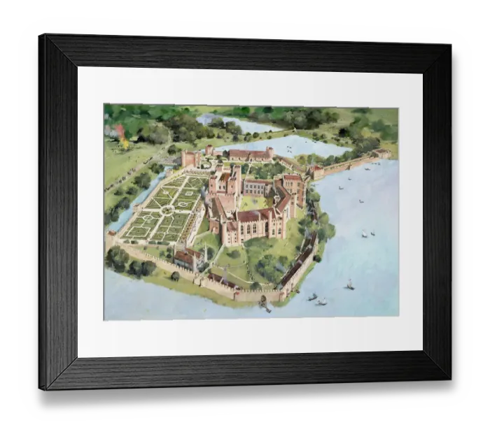 Framed Print : Kenilworth Castle J980114