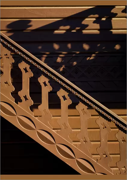 Swiss Cottage stairs at Osborne House N071193
