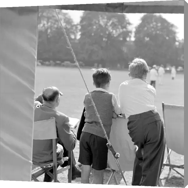 Watching cricket a064195