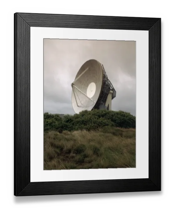 Framed Print : BT Earth Satellite Station K980534