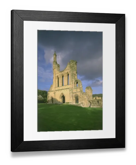 Framed Print : Byland Abbey K981258