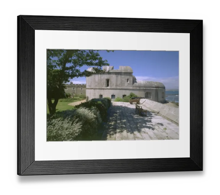 Framed Print : Portland Castle K981928 Framed Print : Portland Castle K981928