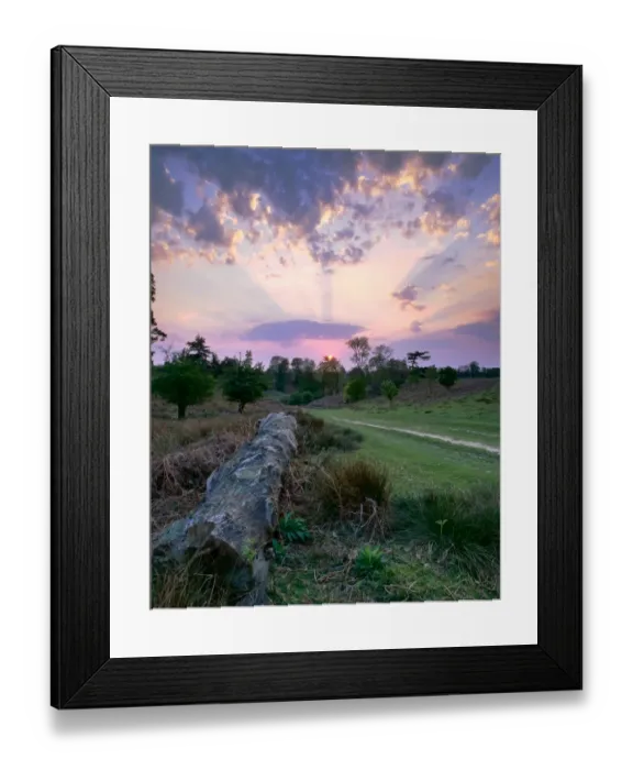 Framed Print : Sunset K070059 Framed Print : Sunset K070059