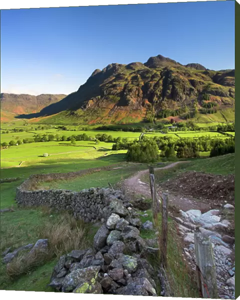 Early light on the Langdale Pikes, Cumbria N060979