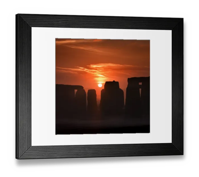 Framed Print : Stonehenge N071217 Framed Print : Stonehenge N071217