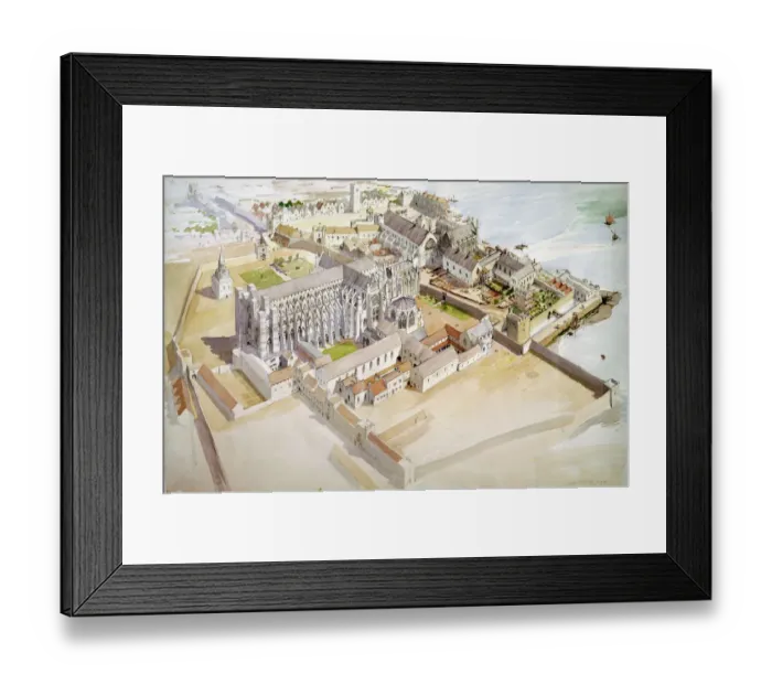 Framed Print : Westminster c. 1510 J950155