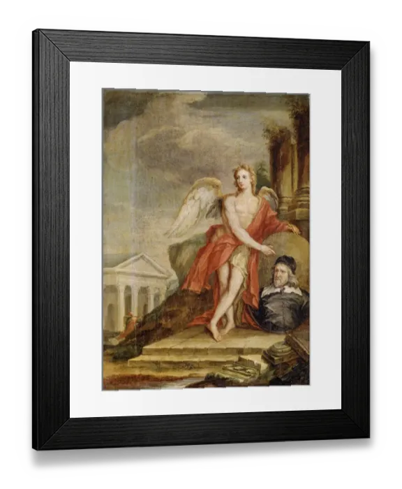 Framed Print : Kent - Architecture holding a Portrait of Inigo Jones J920064 Framed Print : Kent - Architecture holding a Portrait of Inigo Jones J920064