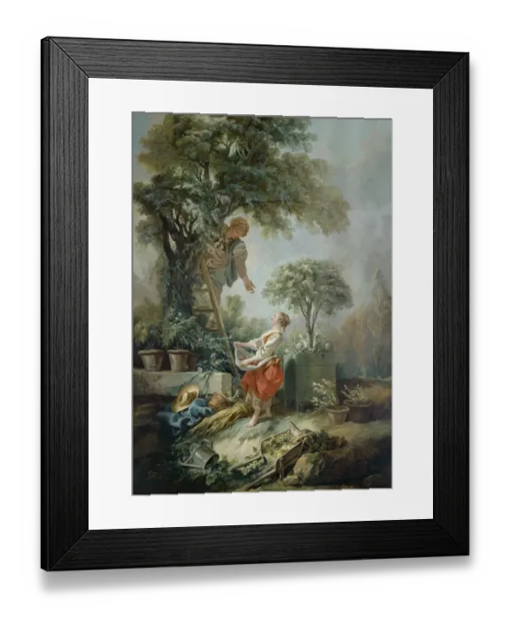 Framed Print : Boucher - Cherry Gatherers J030045