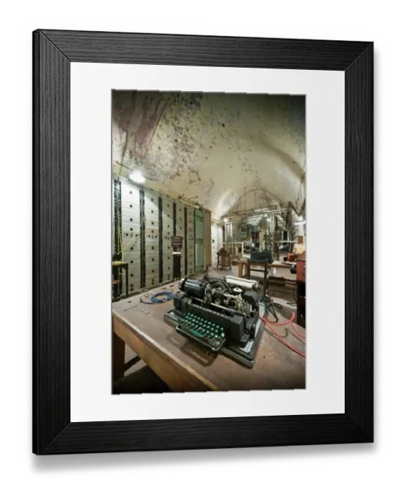Framed Print : Dover Castle Wartime Tunnels N110338