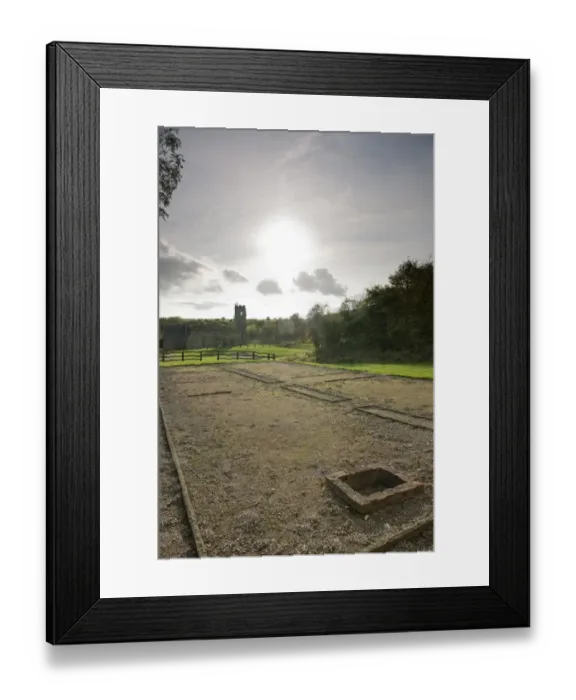 Framed Print : Wharram Percy N110350