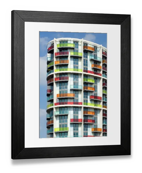 Framed Print : Icona Building N071219