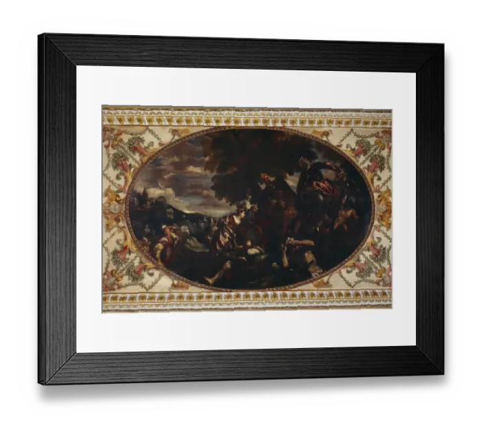 Framed Print : Defence of Scutari J920276