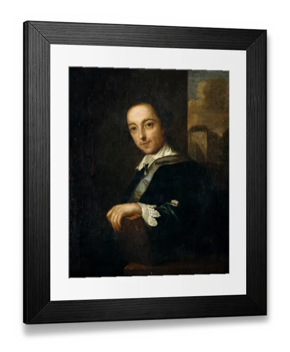 Framed Print : Eccardt - Sir Horace Walpole F001105