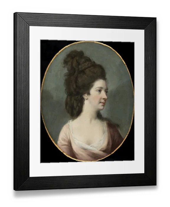 Framed Print : Miss La Touche - N090621