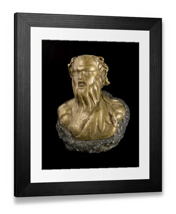 Framed Print : Roman steelyard weight N120024