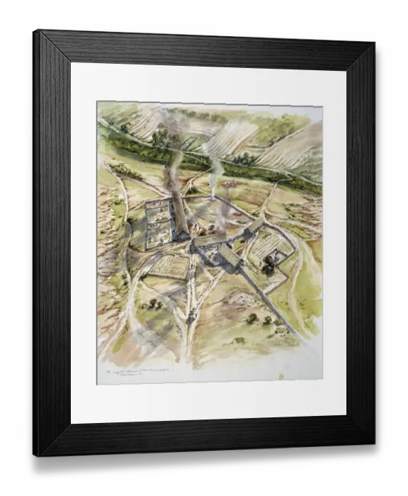 Framed Print : Greenshiel, Lindisfarne. 9th century J940323