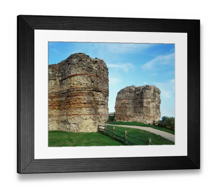 Framed Print : The Roman West Gate, Pevensey Castle J940501 Framed Print : The Roman West Gate, Pevensey Castle J940501