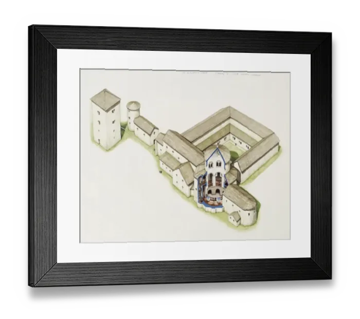 Framed Print : St Augustines Abbey J970020