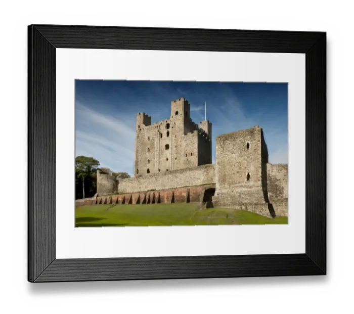 Framed Print : Rochester Castle N100767 Framed Print : Rochester Castle N100767