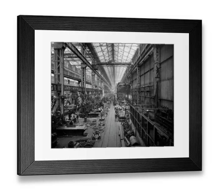 Framed Print : Cammell Laird shipyard at Birkenhead BL22201_002