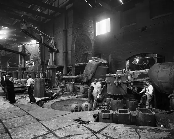 Steel production, Barnsley BL22301_002