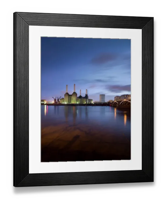 Framed Print : Battersea Power Station N130002 Framed Print : Battersea Power Station N130002