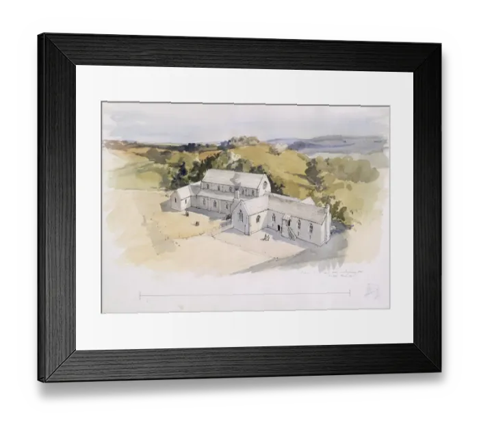 Framed Print : Kirkham Priory J920588