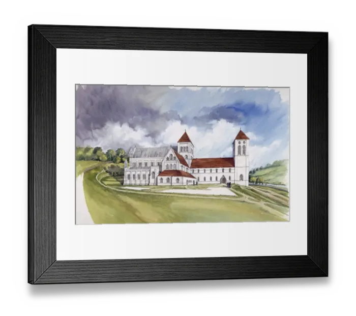Framed Print : Kirkham Priory J030003
