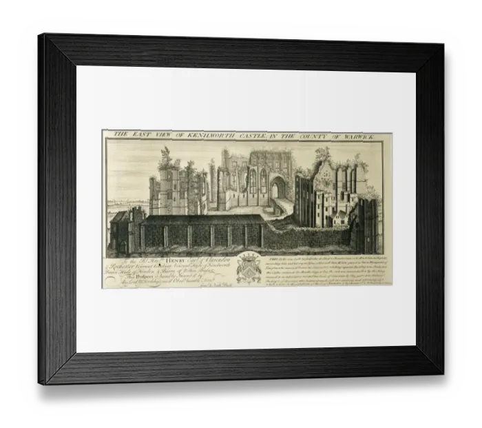 Framed Print : Kenilworth Castle J060010