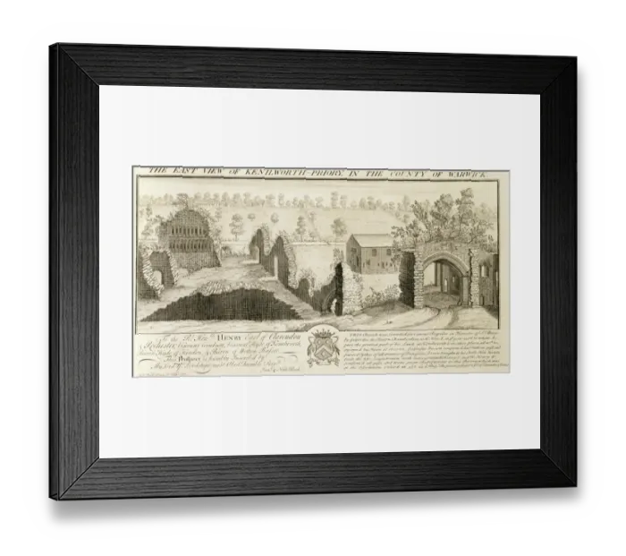 Framed Print : Kenilworth Priory J060011