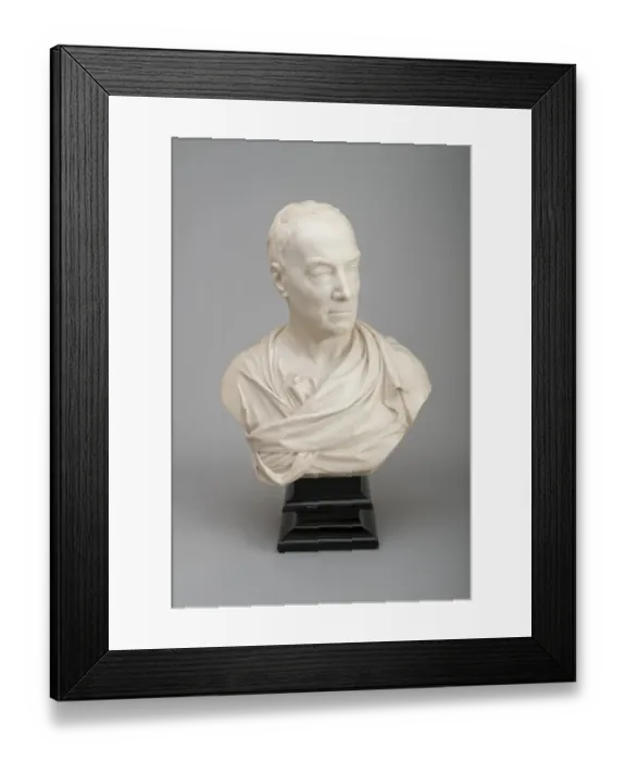 Framed Print : Nollekens - Bust of the Earl of Mansfield N100778