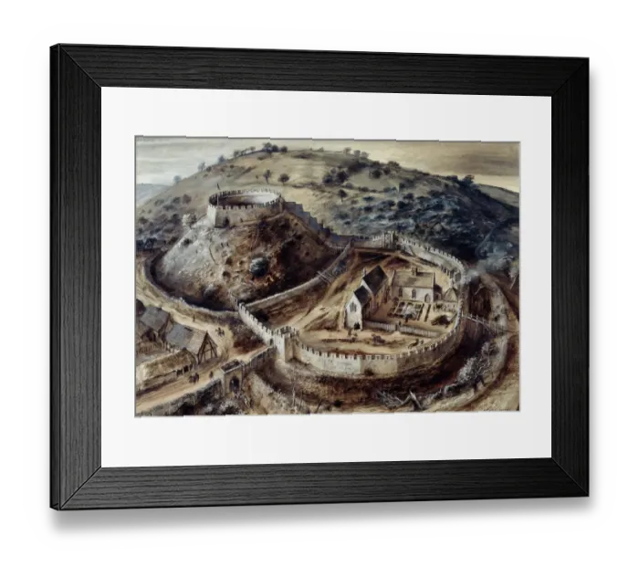Framed Print : Totnes Castle J940484