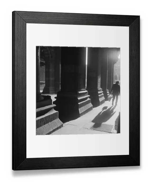 Framed Print : St Pancras station a062288