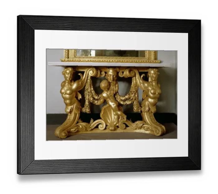 Framed Print : Chiswick House table K990997 Framed Print : Chiswick House table K990997