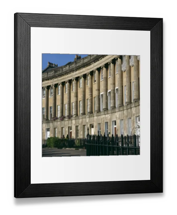 Framed Print : The Royal Crescent, Bath K991510 Framed Print : The Royal Crescent, Bath K991510