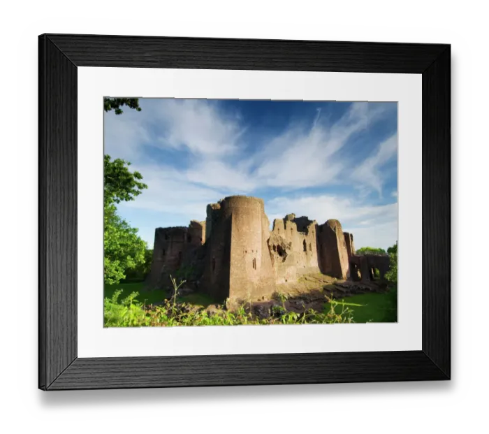 Framed Print : Goodrich Castle N071065