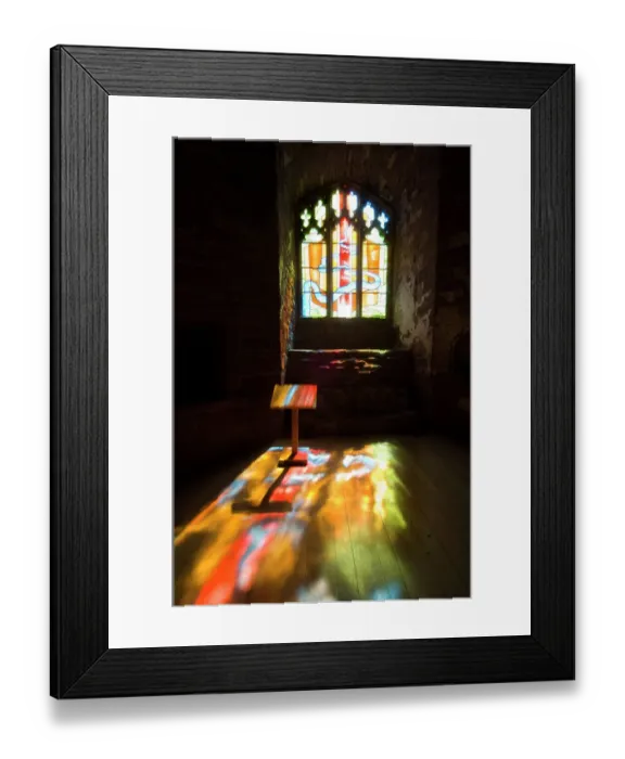 Framed Print : Goodrich Castle Chapel N071072 Framed Print : Goodrich Castle Chapel N071072