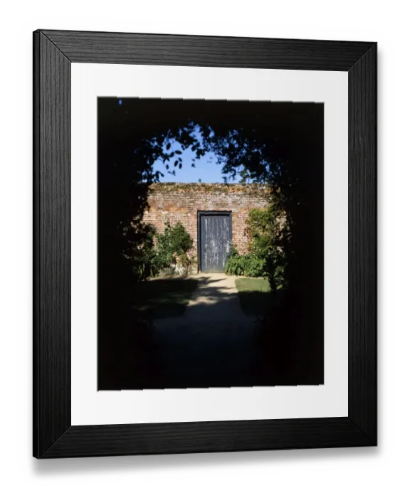 Framed Print : Audley End garden K031493