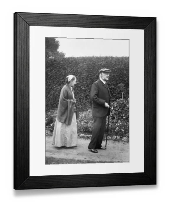 Framed Print : Henrietta and William Darwin K970212