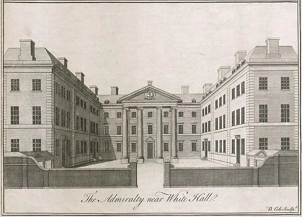 The Admiralty, Whitehall 1750s 6C_WHI_1750_B