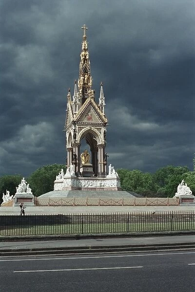 Albert Memorial. Prince Consort National Memorial, 1862 to 1875