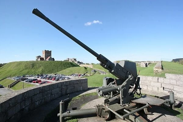 Anti-aircraft gun, Dover Castle N060651