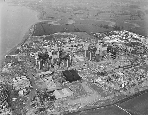 Berkeley Power Station from the air 1960 JLP01_08_056848a